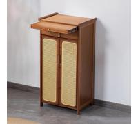 Altar Tribute Tables,Prayer Meditation Table,Chinese Buddha Niche Cabinet,with Drawers and Storage,for Living Room Bedroom.(Brown,52x38x101cm)