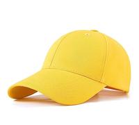 Altartar Baseball Cap for Men and Women, Unisex Trucker Cap Baseball Cap Summer Baseball Hat Outdoor Adjustable Adult Classic Sports Hats Guard Hat, lemon yellow, S-L
