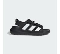 adidas black & white altaswim 2.0 Junior sandals UK 10