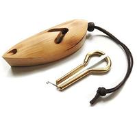 Altay Souvenir Jews Harp - P.Potkin's Komus with Light Leaf Case