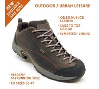 Altberg Skipton Shoe Colour: GREY/RED, Size: EU 41 / UK 7.5