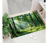 ALTCIRNMD Paint Tiger Welcome Mats, 50X80Cm, Street Graffiti Style Indoor Carpet, Non-Slip Washable Floor Mat For Doorways, Stairs, Game Rooms, Living Rooms, Rainbow Colors