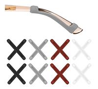 ALTcompluser 8 Pairs Silicone Glasses Ear Grip Hooks, Anti-Slip Eyeglasses Retainers, Soft Glasses Temple Holder Protectors for Various Glasses and Sunglasses(8 pairs)