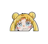 ALTcompluser Anime Car Sticker Sailor Moon Car Sticker Car Window Tuning Vinyl Sticker (Kawaii Tsukino 14 x 9 cm)