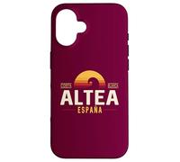 Altea Costa Blanca Spain | Altea España Retro Wave Logo Case for iPhone 16