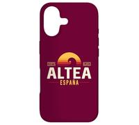 Altea Costa Blanca Spain | Altea España Retro Wave Logo Case for iPhone 17