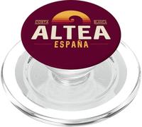 Altea Costa Blanca Spain | Altea España Retro Wave Logo PopSockets PopGrip for MagSafe