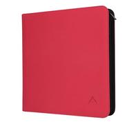Alteagle 12 Pocket Card Binder, Fits 1008 Trading Cards Side Loading Ringless Card Album for TCG and Sports Cards -Red