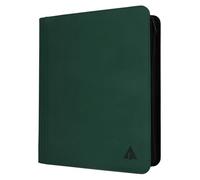 Alteagle Toploader Binder, Holds 504 Toploaders, 9-Pocket Top Loader Binders with Sleeves for TCG & Sports Cards in 3'' x 4'' Toploaders -Green