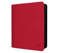 Alteagle Toploader Binder, Holds 504 Toploaders, 9-Pocket Top Loader Binders with Sleeves for TCG & Sports Cards in 3'' x 4'' Toploaders -Red