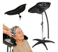 ALTÉAX® Portable Head WASH, Adjustable Height and INCLINATION - Practical and Light with Professional 5 FEET Base