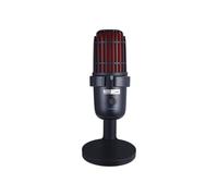Altec Lansing Studio MIC 1, Dual Pattern 24/96 USB-C Podcast Microphone with Zero Latency Monitoring, Streaming & Recording Microphone with Table Stand and Pop Filter
