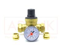 Altecnic 15mm and 22mm Pressure Reducing Valve 3 bar with Gauge
