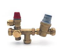 Altecnic - Caleffi 22mm 3.5/6 Bar Multibloc Inlet Control Valve 2 Piece