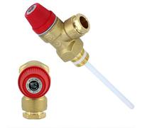 Altecnic - Caleffi Temperature & Pressure Relief Valve 1/2" 7 Bar 90 Degreec 309470