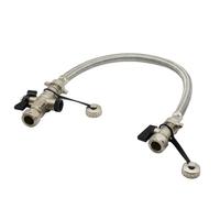 Altecnic Eres Ca-300611 Straight 15mm Filling Loop With Check Valve And Two Stop Valves
