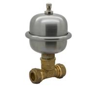 Altecnic Reflex Stop Noisy Thumping Pipes For Baths Taps Basins Toilets - Shock Preventer With 2 X 15mm Compression Tee Easy Fit
