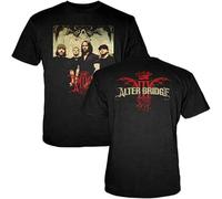 Alter Bridge Band Photo T-Shirt Graphic Unisex Tee Shirt Black S