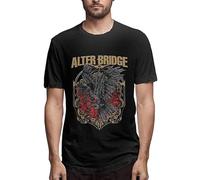 Alter Bridge Men Short Sleeve T-Shirts Sports Cotton Basic Summer Size Black
