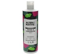 Alter/Native Natural Plant-Powered Cruelty Free Shampoo (Rose & Geranium, 400ml)