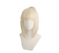 Alter Saber Wig Fate Grand Order Cosplay Wig Synthetic Heat Resistant Hair Saber