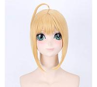 Alter Saber Wig Fate Grand Order Cosplay Wig Synthetic Heat Resistant Hair Saber PL-013-1