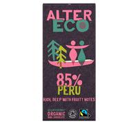 AlterEco 85% Peru Dark Chocolate - 100g