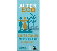 AlterEco AlterEco Organic Milk Chocolate Salted Caramel 100g-5 Pack