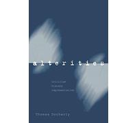 Alterities: Criticism, History, Representation