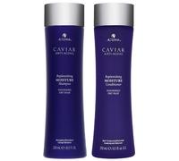 Alterna - Bundles Duo: Caviar Anti-Aging Replenishing Moisture Shampoo 250ml & Replenishing Moisture Conditioner 250ml for Women, anti-aging