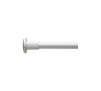 Alterna by Croydex Telescopic Shower Curtain Rod Extends 1100mm to 1830mm White