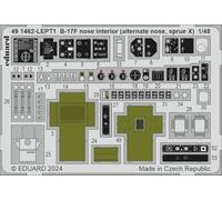 Alternate Nose Eduard B-17F Interior, 1/48 Scale Photo Etched Set by Eduard
