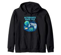 Alternate Save File Universe Zip Hoodie