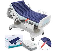 Alternating Air Pressure Mattress with CPR Type, Low Air Loss Mattress Includes Ultra Quiet Pump,Hospital Bed Air Mattress Pressure Pads for Bed Sores Ulcer