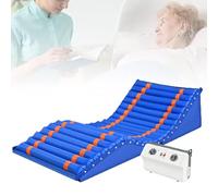 Alternating Air Pressure Mattress with Pump, Inflatable Medical Bed Topper for Pressure Ulcer and Bed Sore Prevention,Liftyourbackandlegs