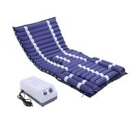 Alternating Pressure Mattress, 76.7" x 35.4" x 3", Air Topper Pad for Bed Sore, Ulcer Prevention, Bedridden Treatment, Includes Electric Pump System, Fits Hospital Bed,C