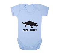Alternative Animal Names Duck Puppy Platypus Baby Grow Vest, 3-6 Months, Pastel Blue