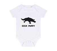 Alternative Animal Names Duck Puppy Platypus Baby Grow Vest, 6-12 Months, White