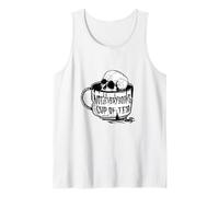 Alternative Clothes Aesthetic Goth Women - Skulls Tea Tank Top