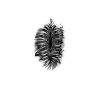 Alternative Dark Magic Cave Fang Black Hole Waterproof Pattern Tattoo Stickers For Men And Women