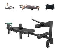 Alternative Inversion Traction Table, Back Stretcher Traction Table for Spine Stretching, Full Body Traction Machine Bed for Home (Black)