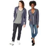 Alternative Men's Eco Zip Hoodie - blue - XL