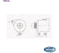 MAGNETI MARELLI 063731747010 Alternator