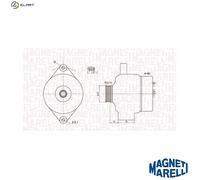 MAGNETI MARELLI 063731803010 Alternator