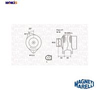 MAGNETI MARELLI 063731837010 Alternator