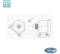 MAGNETI MARELLI 063731860010 Alternator