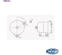 MAGNETI MARELLI ALTERNATOR 063731913010 FOR IVECO