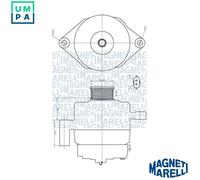 ALTERNATOR 063732181010 FOR SAAB OPEL ZAFIRA/TOURER/C ASTRA/J/Sports/Tourer 2.0L
