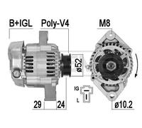 Alternator 209547A ERA for DAIHATSU STORIA MOVE YRV CHARADE VI TREVIS