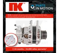 Alternator 12V Voltage 7 Ribs 110 A Fits Hyundai H-1 Kia Sorento NK 4835002